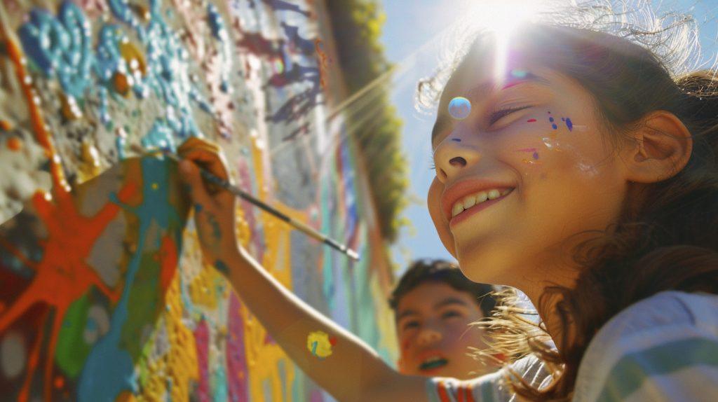 groups diverse young people bonding enjoying time together dreamy aesthetic
